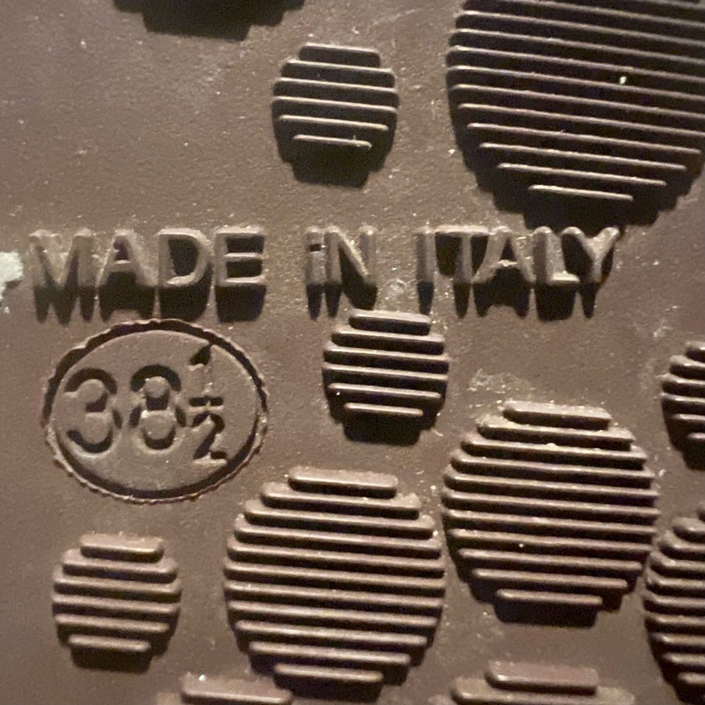 JIMMY CHOO Momo bronze leather ballet flats. Size 38.5. Made in Italy - Picture 7 of 8